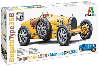 Bugatti 35B, Targa Florio '28 / Monaco GP '30 1/12
