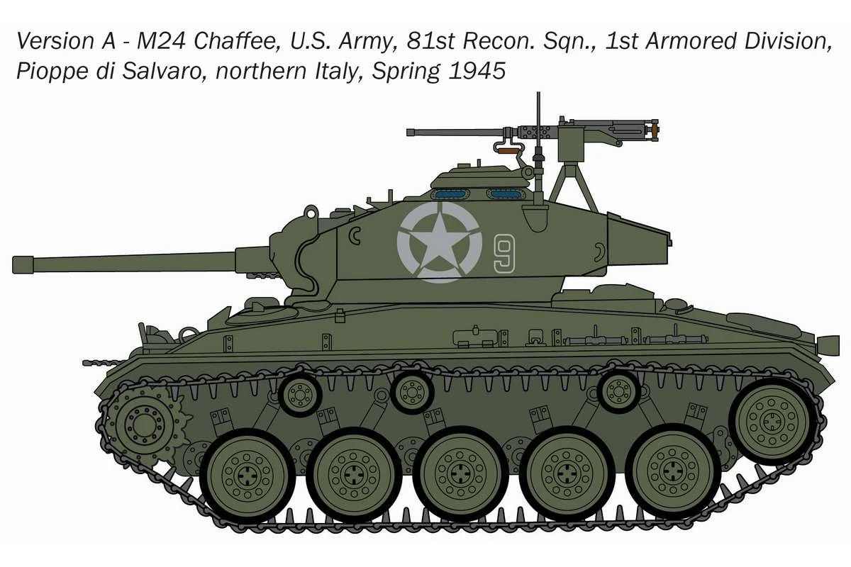 M24 Chaffee 1/35 - 3