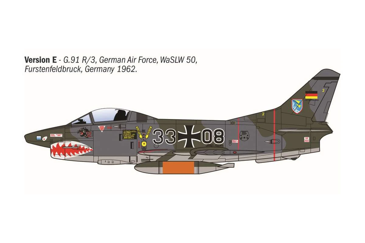 G.91 R1/R3 'Gina' 1/48 - 7