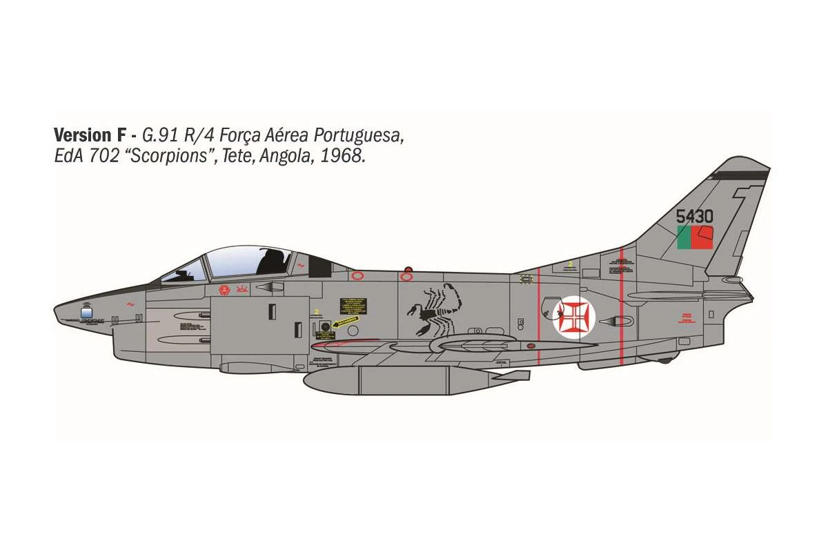 G.91 R1/R3 'Gina' 1/48 - 8