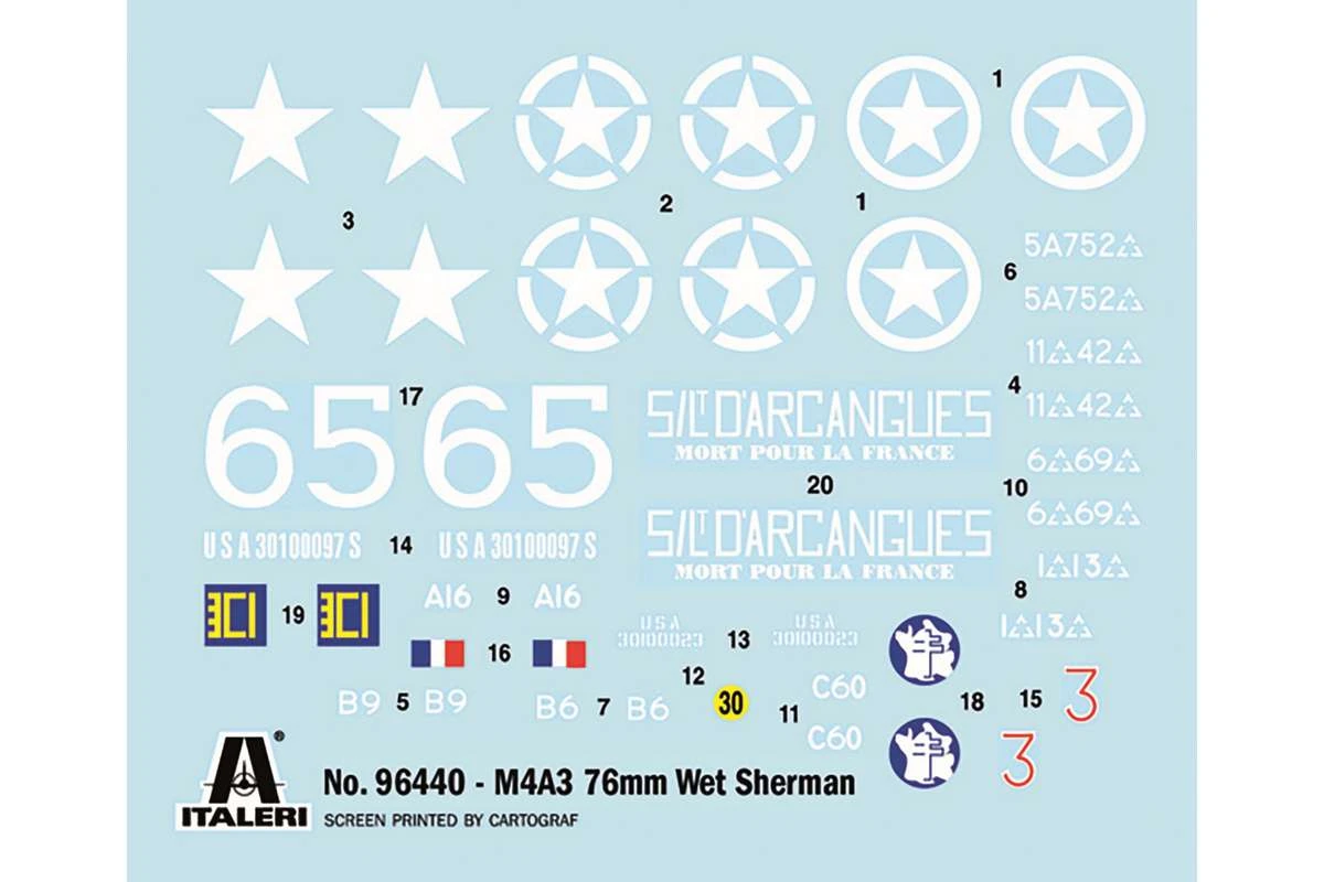 Sherman M4A3 76mm Wet 1/35 - 2