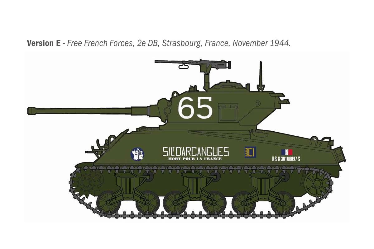 Sherman M4A3 76mm Wet 1/35 - 7