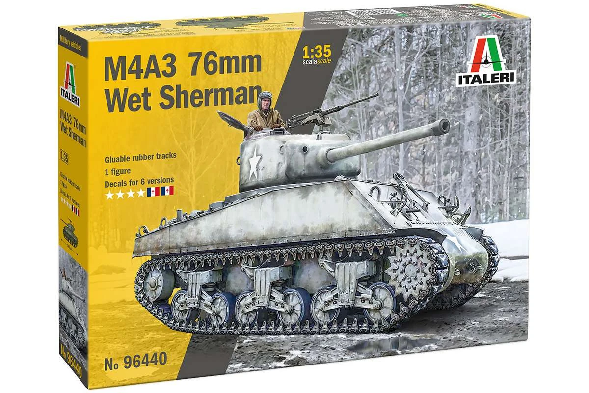 Sherman M4A3 76mm Wet 1/35
