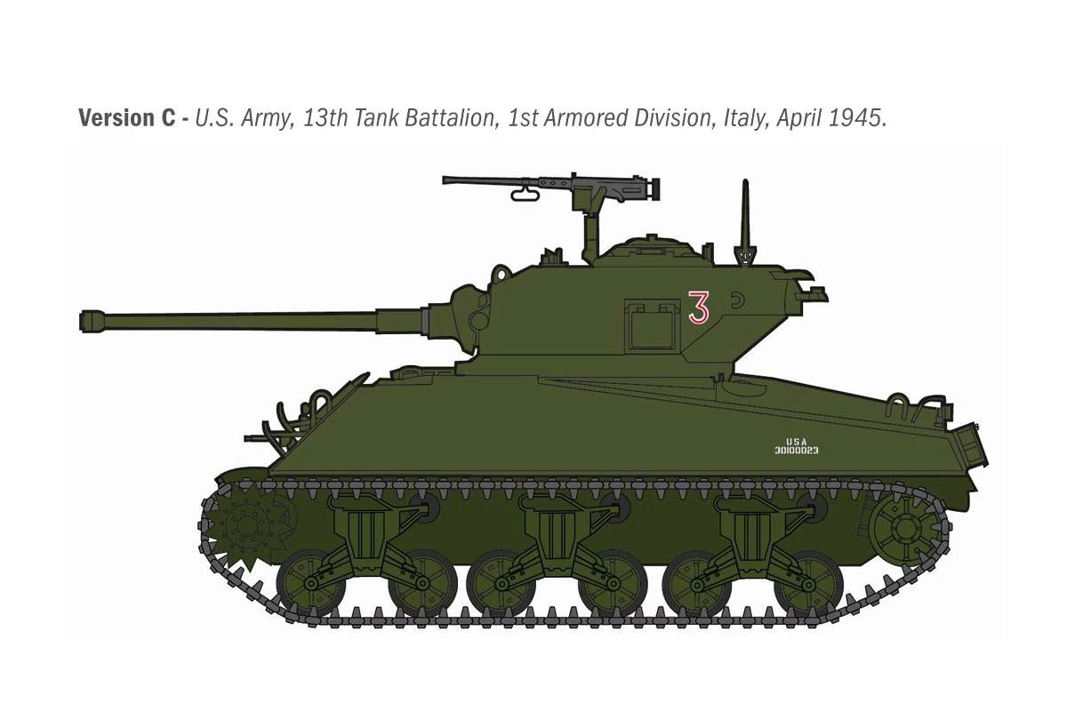 Sherman M4A3 76mm Wet 1/35 - 5