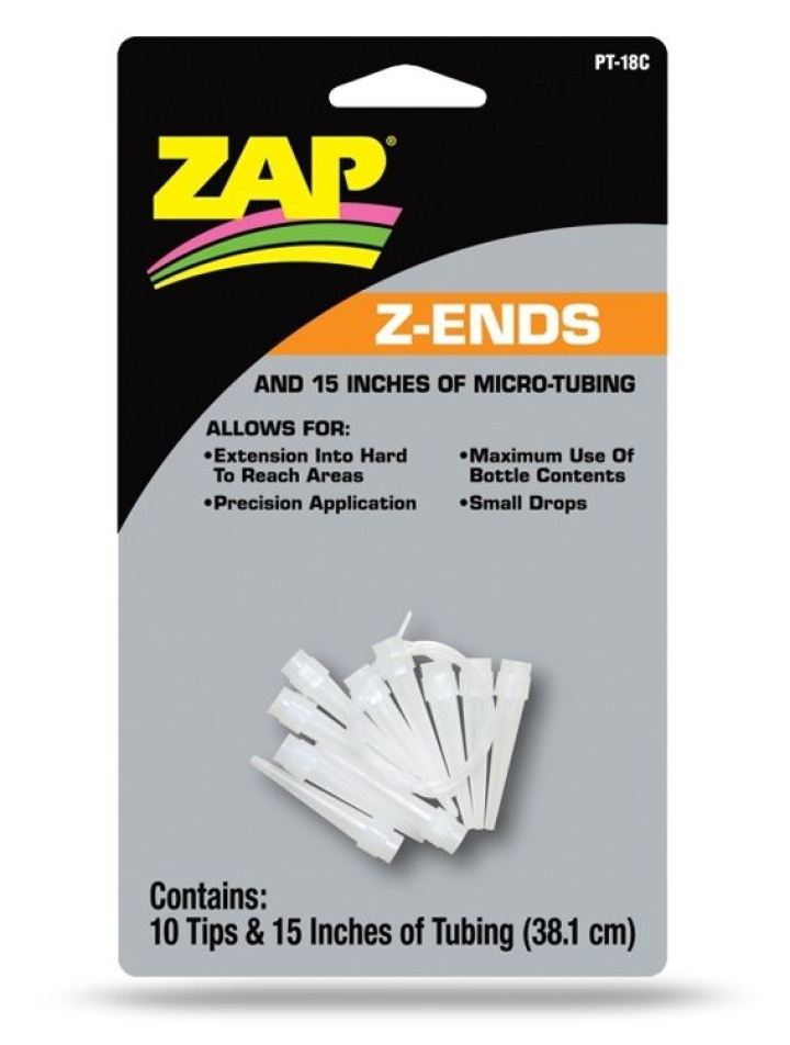 Z-End Glue Tips with Teflon Tubes, 10 pcs