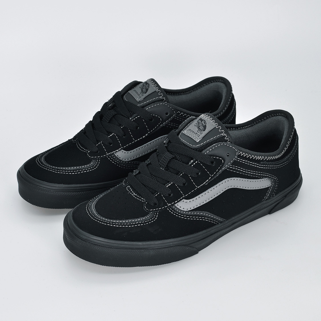 Vans Junior/Kids - Rowley Classic Black/Black/Pewter - 2