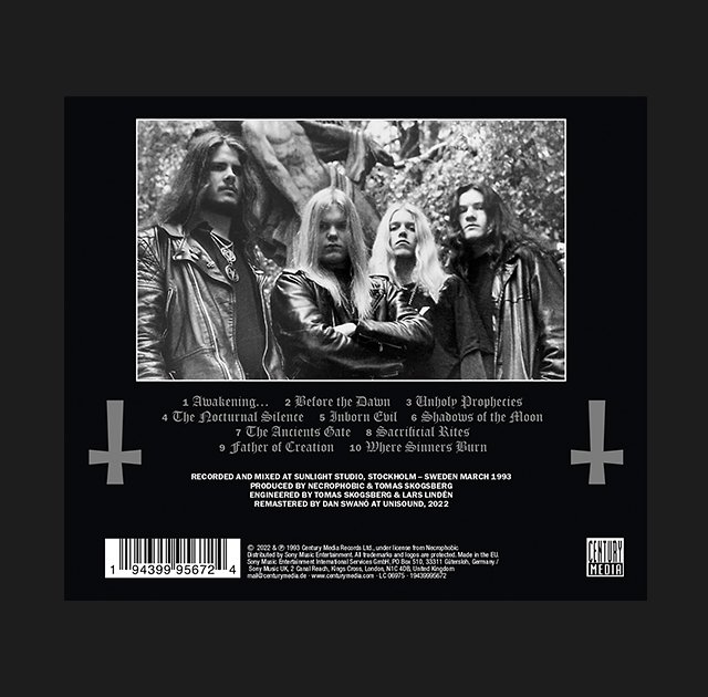 NECROPHOBIC - The Nocturnal Silence CD - 2