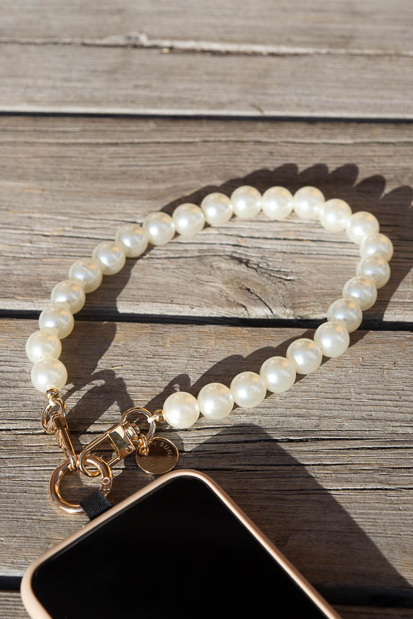 In Sunny Mood -  Milla Deco Wristlet Pearl Gold 14 mm - 4