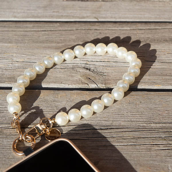In Sunny Mood -  Milla Deco Wristlet Pearl Gold 14 mm - 3