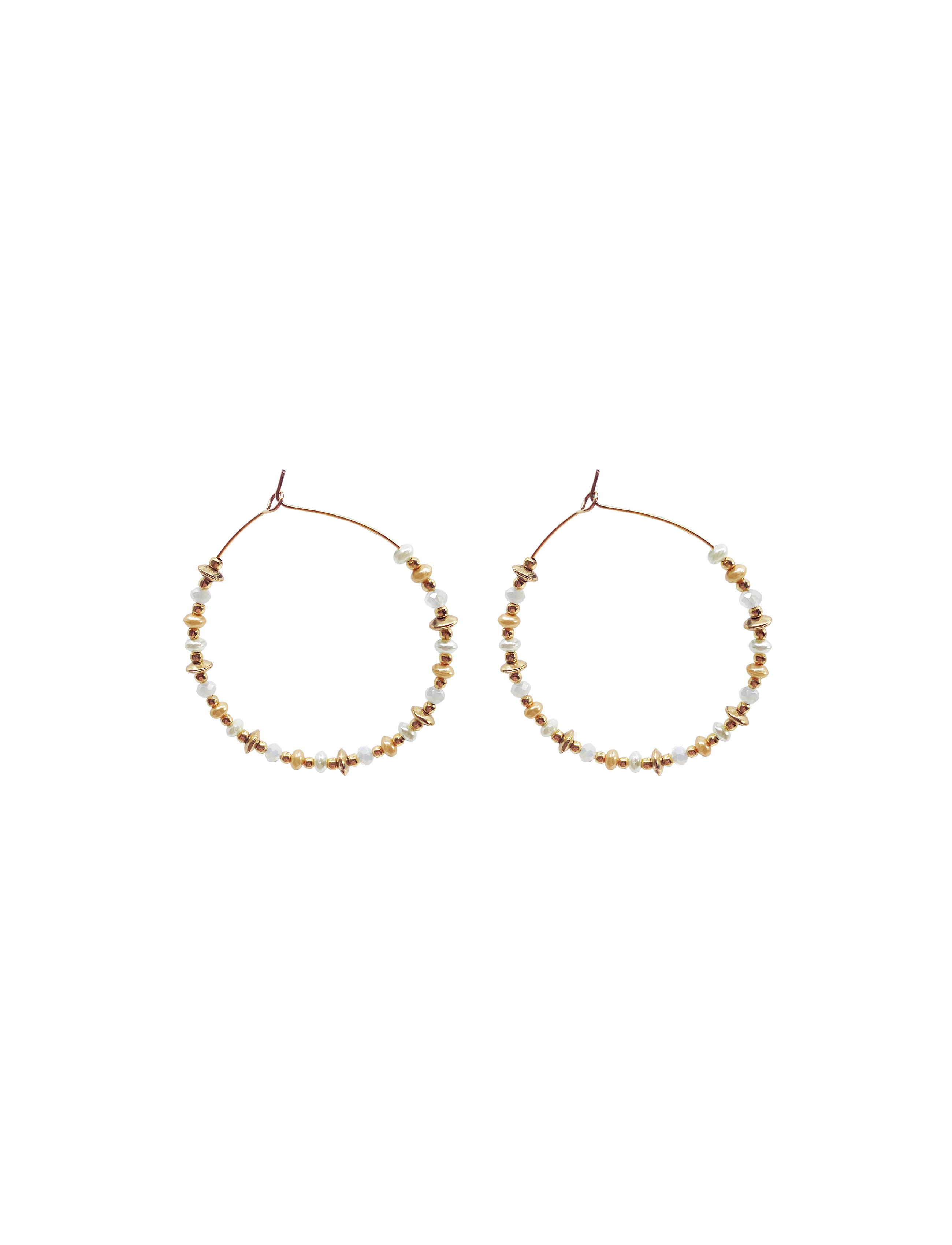 MIRA CREOL SINGLE EAR WHITE GOLD