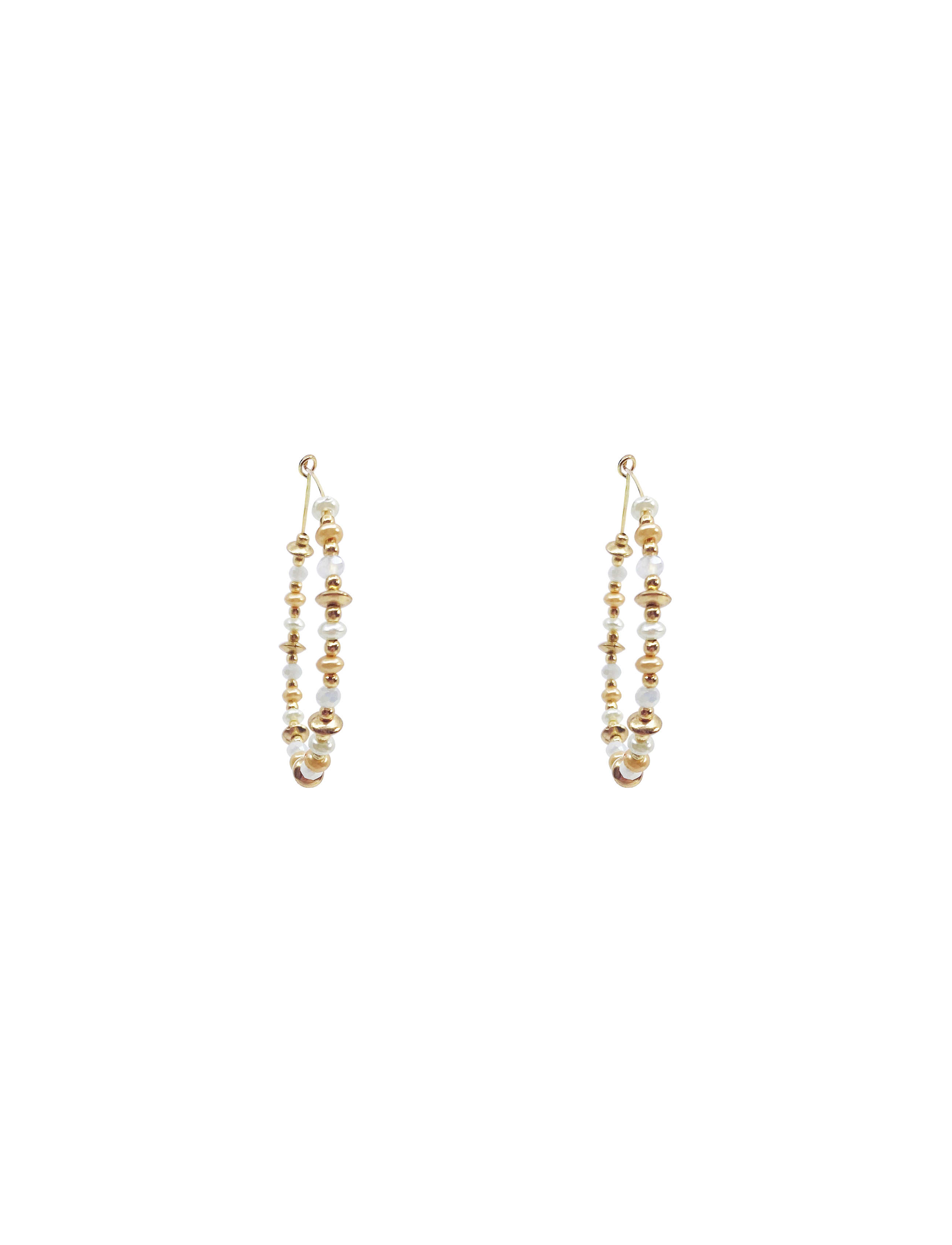 MIRA CREOL SINGLE EAR WHITE GOLD