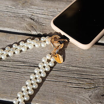 In Sunny Mood -  Holly Deco Strap Pearl Gold