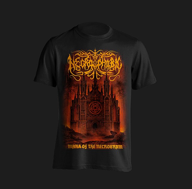NECROPHOBIC -  Mark of the Necrogram T-shirt