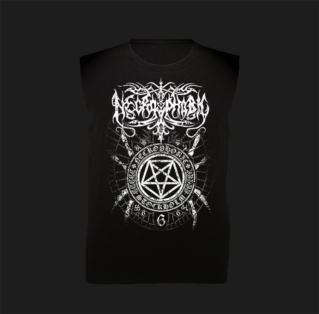 NECROPHOBIC - Spider Seal Sleeveless shirt
