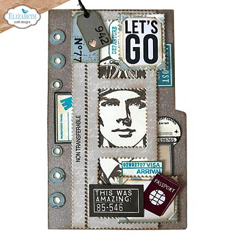 Elizabeth - Clear stamps - Travel Journal