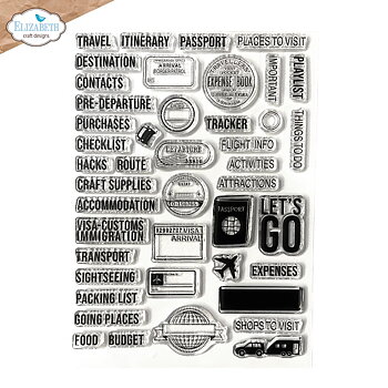Elizabeth - Clear stamps - Travel Journal