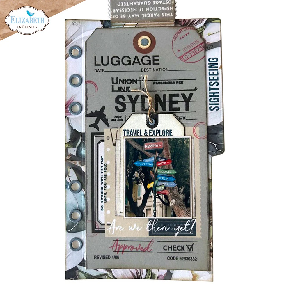 Elizabeth - Clear stamps - Travels from the past 3 - 2