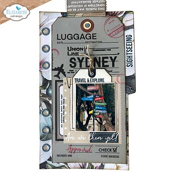 Elizabeth - Clear stamps - Travels from the past 3