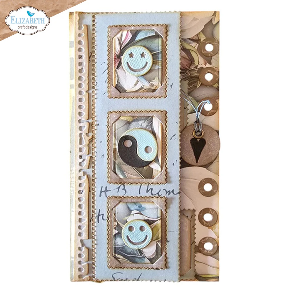 Elizabeth - Dies - Stamp Photo Frame overlay - 2