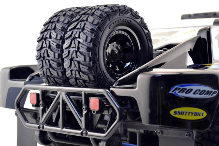 Dual Tire Spare Tire Carrier for Traxxas Slash 2WD & Slash 4×4 - 2