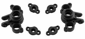 Black Axle Carriers for Traxxas 1/16 E-Revo, Slash, Summit & Rally