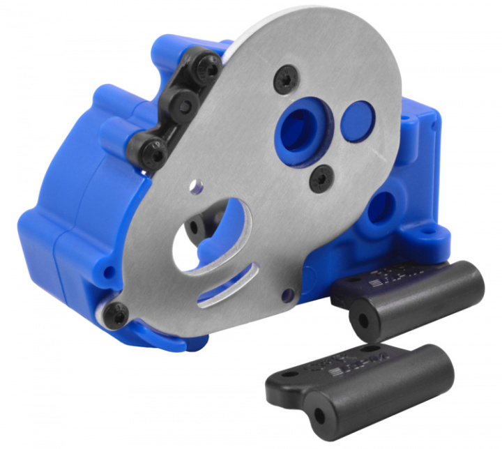 Black Gearbox Housing & Rear Mounts for 2WD; Slash, Rustler, Stampede & Bandit - 2