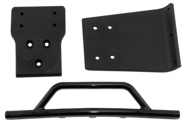 Front Bumper & Skid Plate for Slash 4×4 - Black