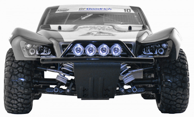 Front Bumper & Skid Plate for Slash 4×4 - Black - 2