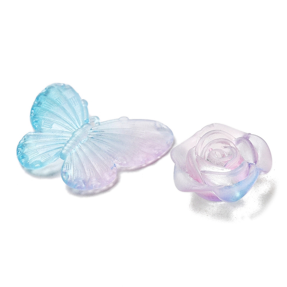 Akrylpärla figurmix pastell 20 g - 2