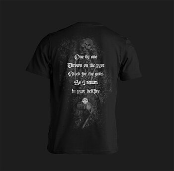 NECROPHOBIC - In The Twilight Grey Oldschool T-shirt