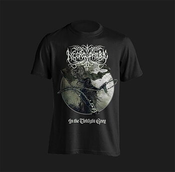NECROPHOBIC - In The Twilight Grey Oldschool T-shirt
