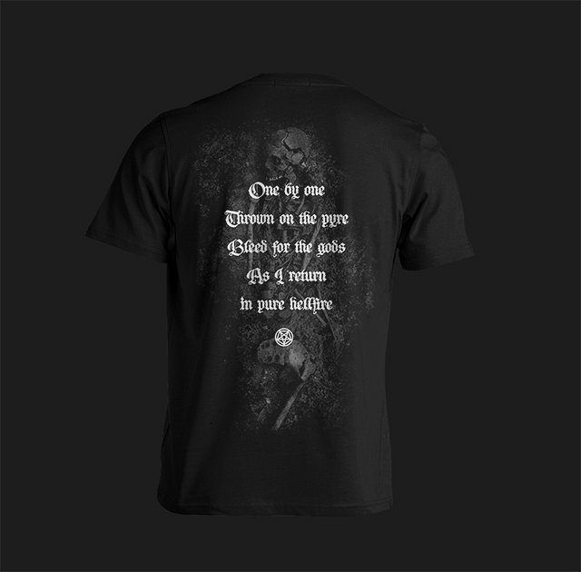 NECROPHOBIC -  In The Twilight Grey T-shirt - 2