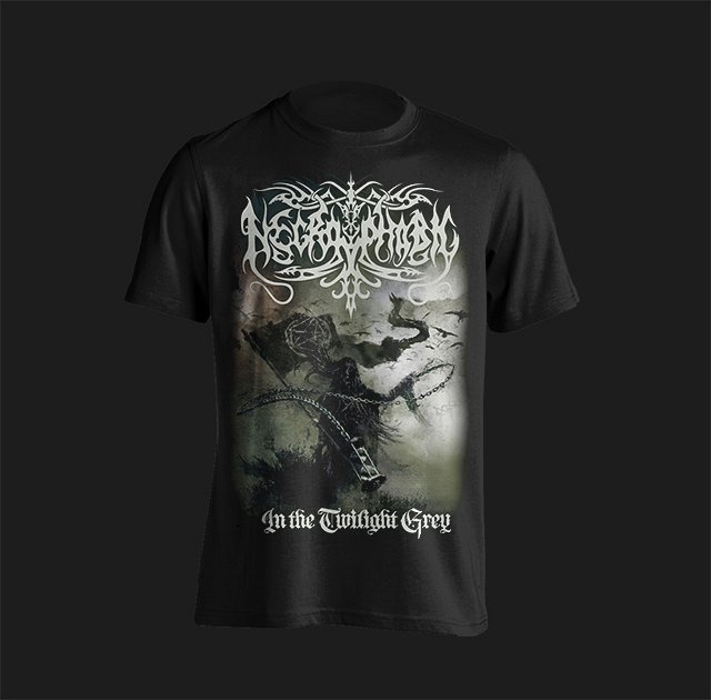 NECROPHOBIC -  In The Twilight Grey T-shirt