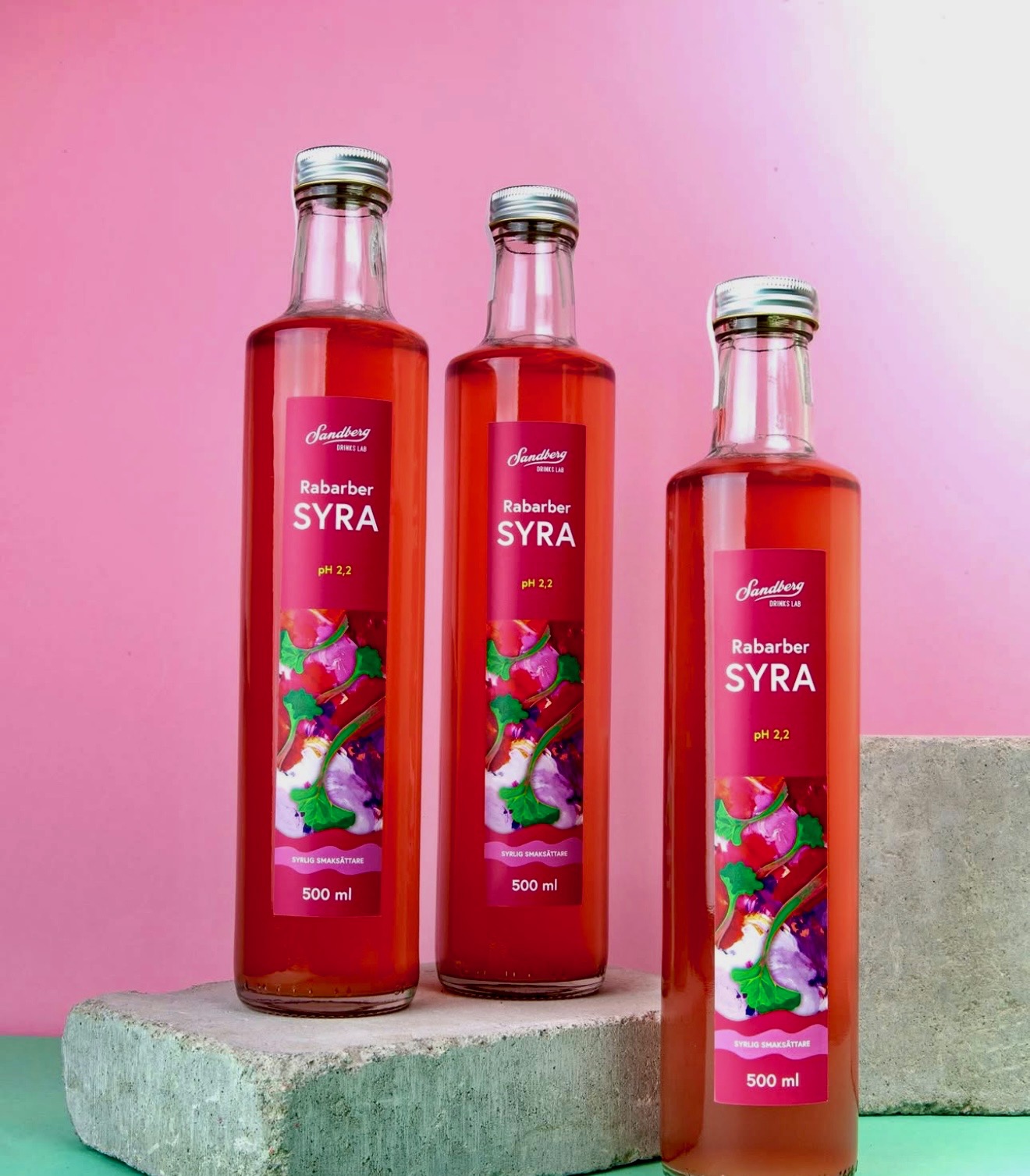 Sandberg Drinks Lab Rabarbersyra
