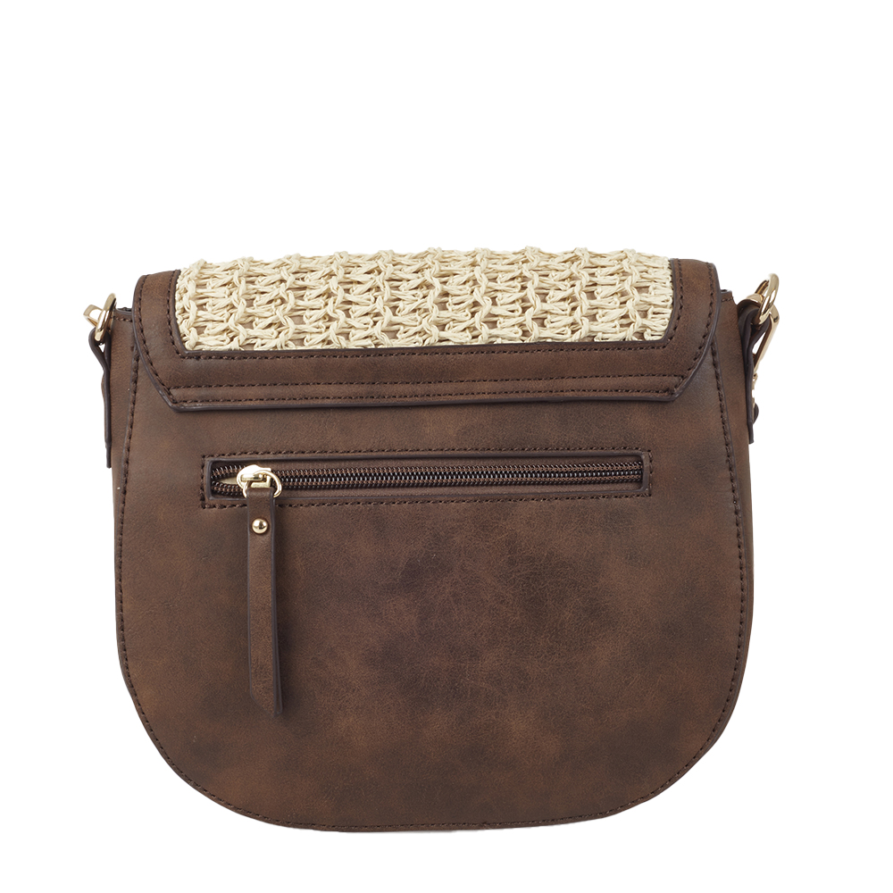 Ulrika Design - Straw Sadelbag Beige - 2