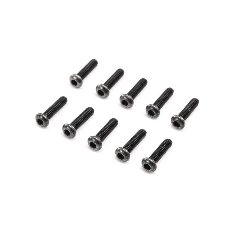 LOSI Button Head Screws, M2 x 8mm (10)