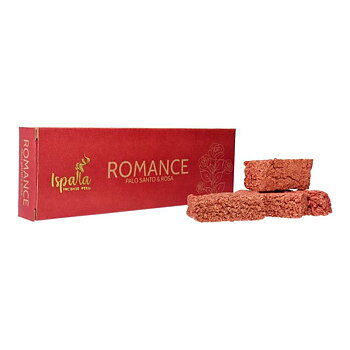 Palo Santo med Rose Rökelse brickor-  Ispalla - 100% natural - Romance
