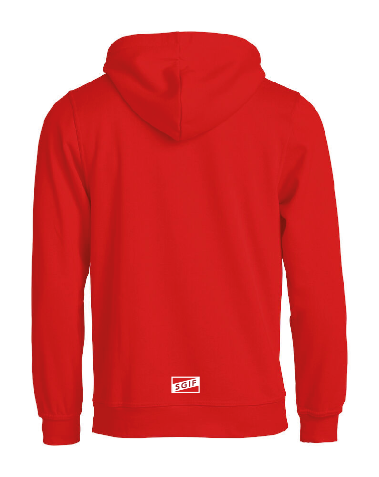 Clique Basic Hoody - SUPPORTER JR (Skivarps GIF) - 2