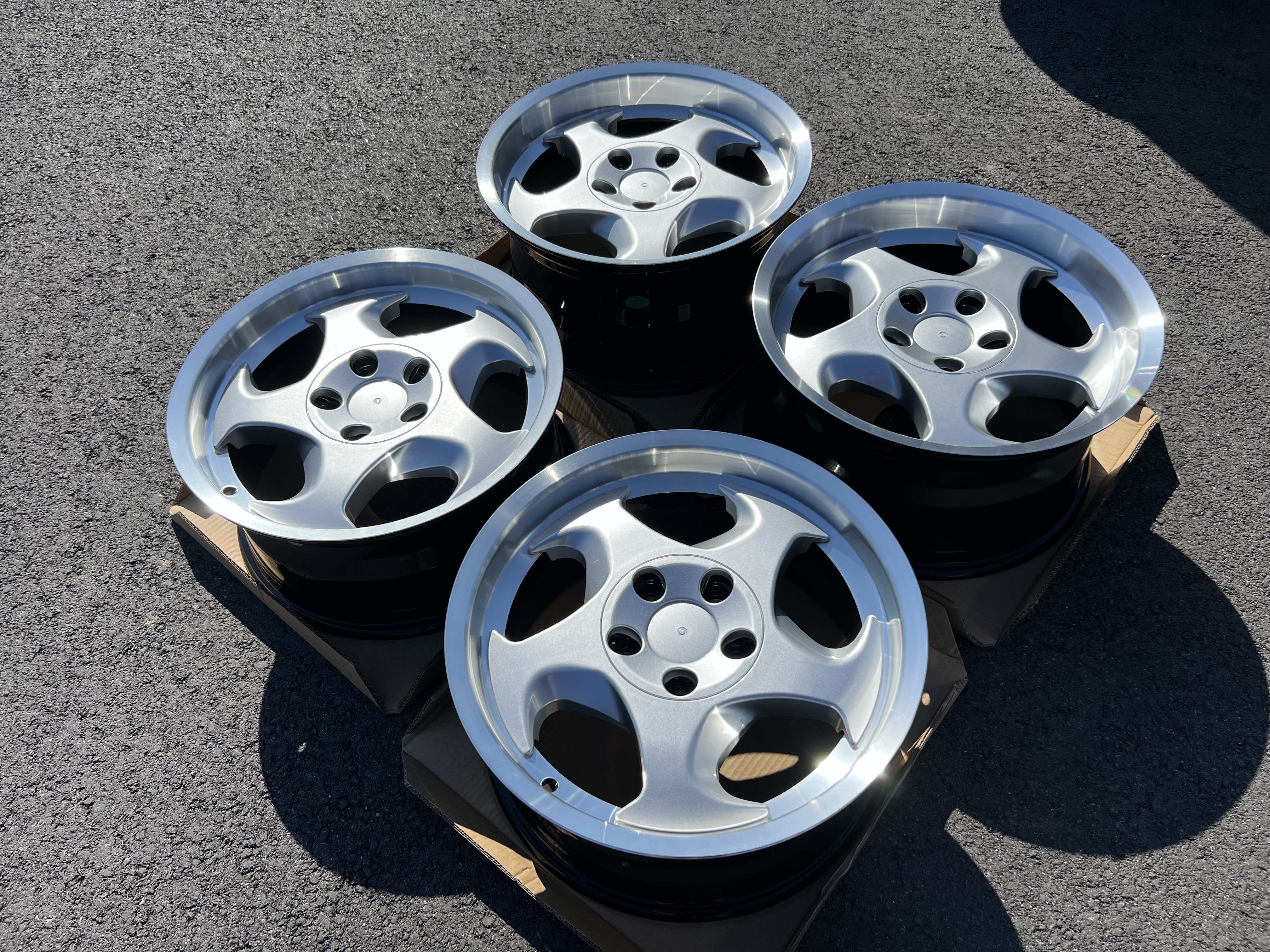 17" M5 Star Silver/polished 5x120 - 6
