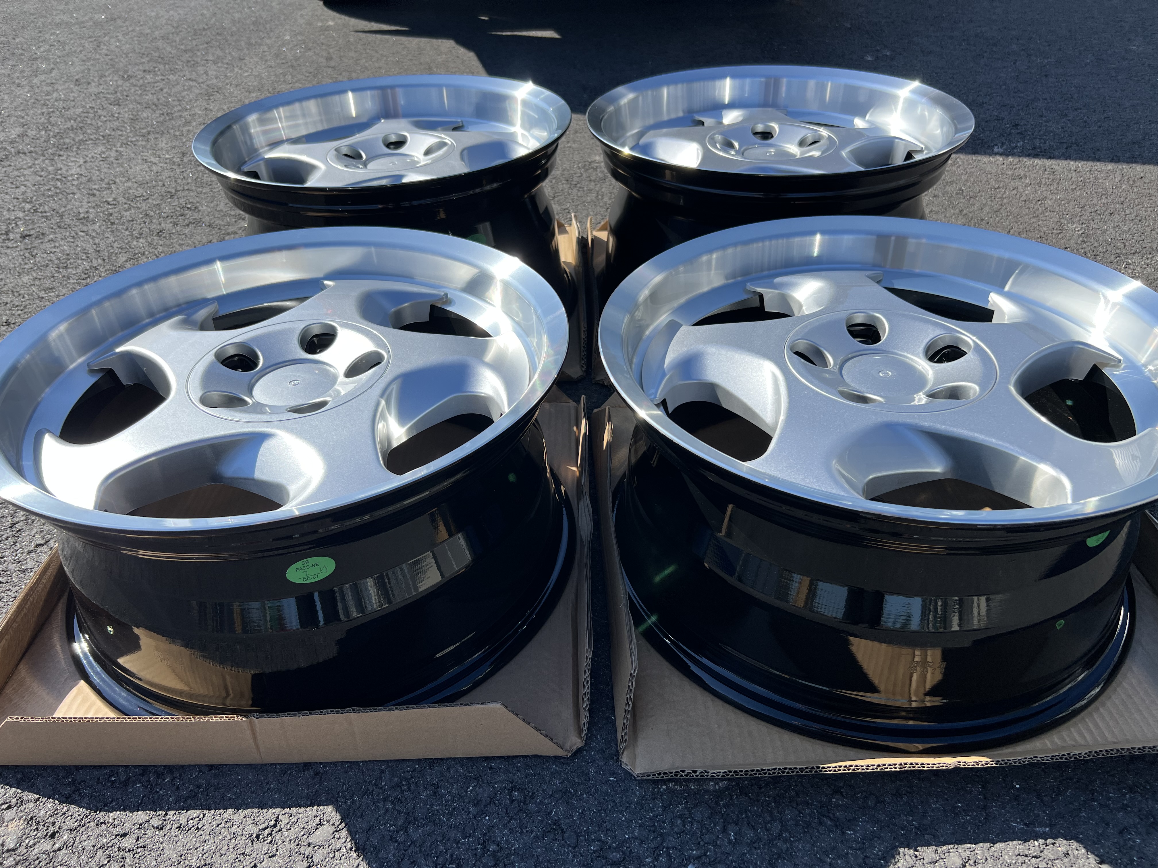 17" M5 Star Silver/polished 5x120 - 5
