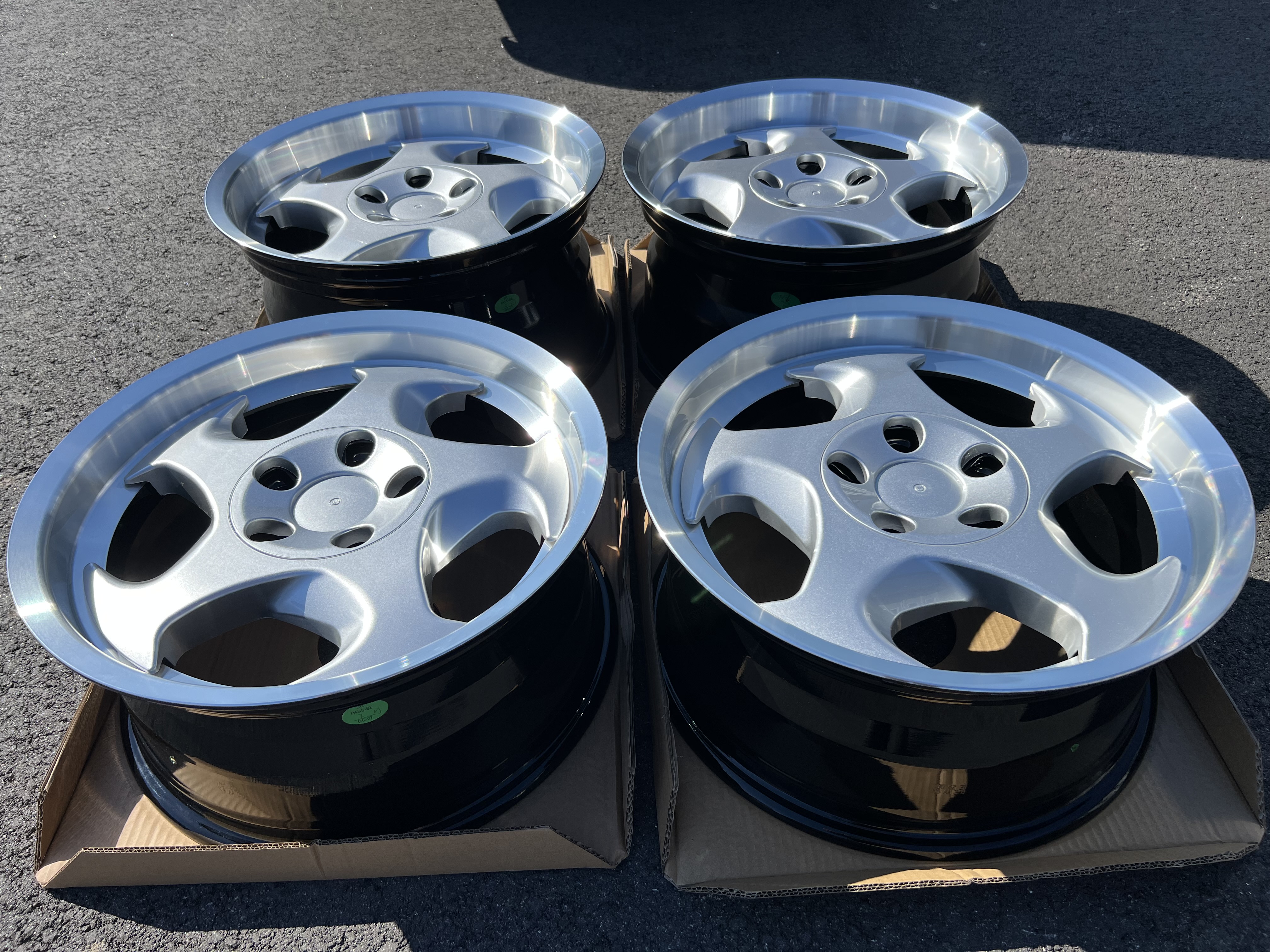 17" M5 Star Silver/polished 5x120 - 4