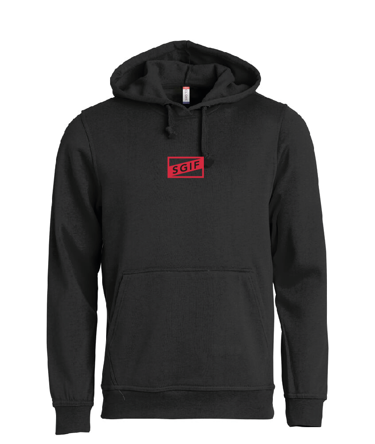 Clique Basic Hoody - SUPPORTER JR (Skivarps GIF)