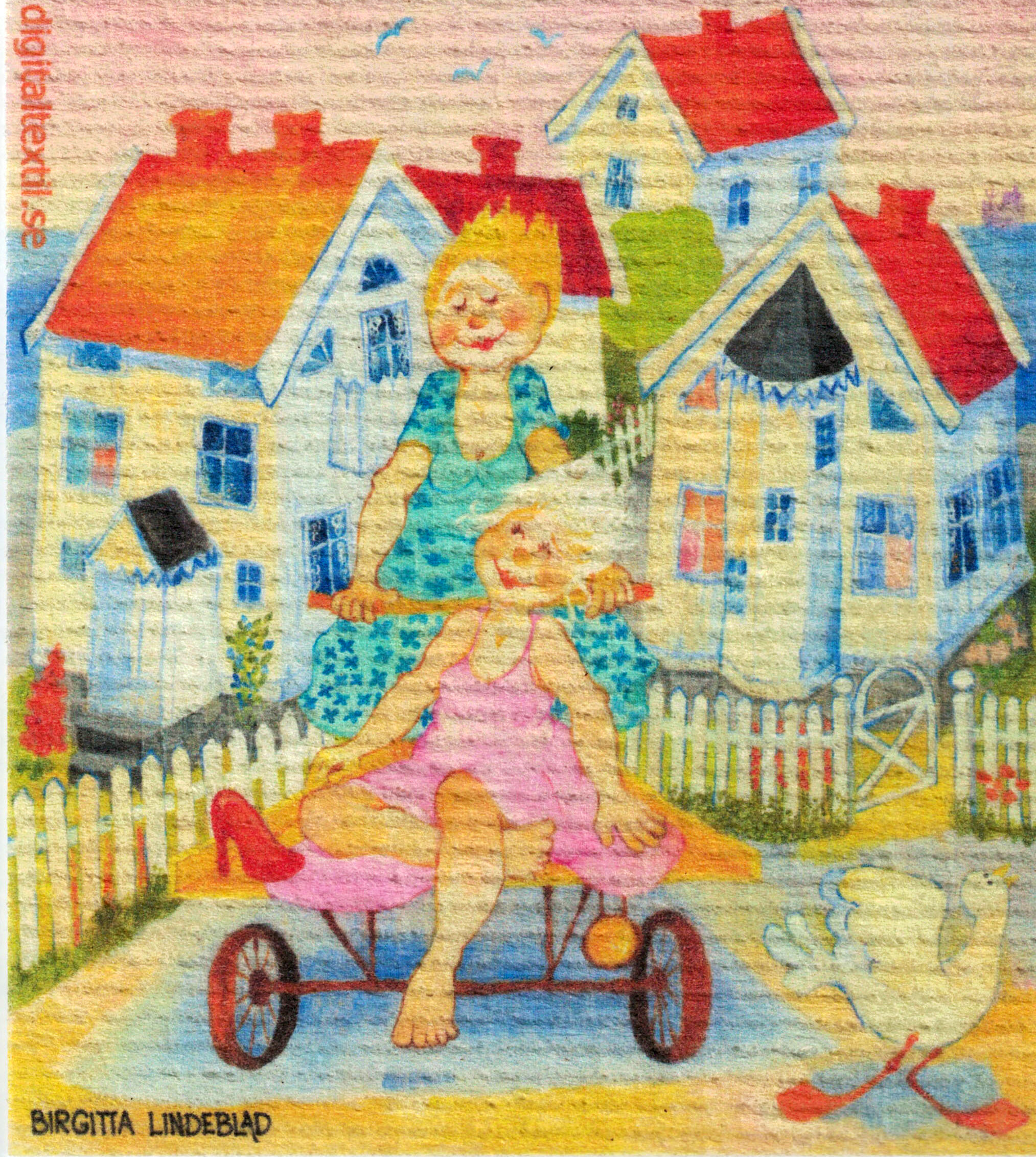 Birgitta Lindeblad Disktrasa - Sommargäster