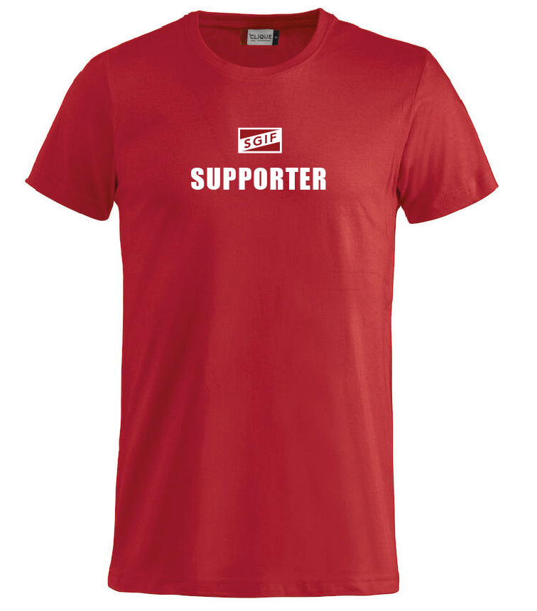 Clique Basic Tee - SUPPORTER Unisex (Skivarps GIF)