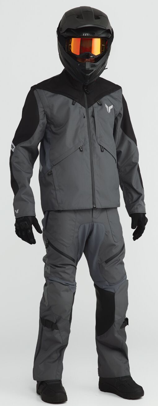 THOR Terrain Over-the-Boot Crossbroek Zwart | Charcoal Grey - 2