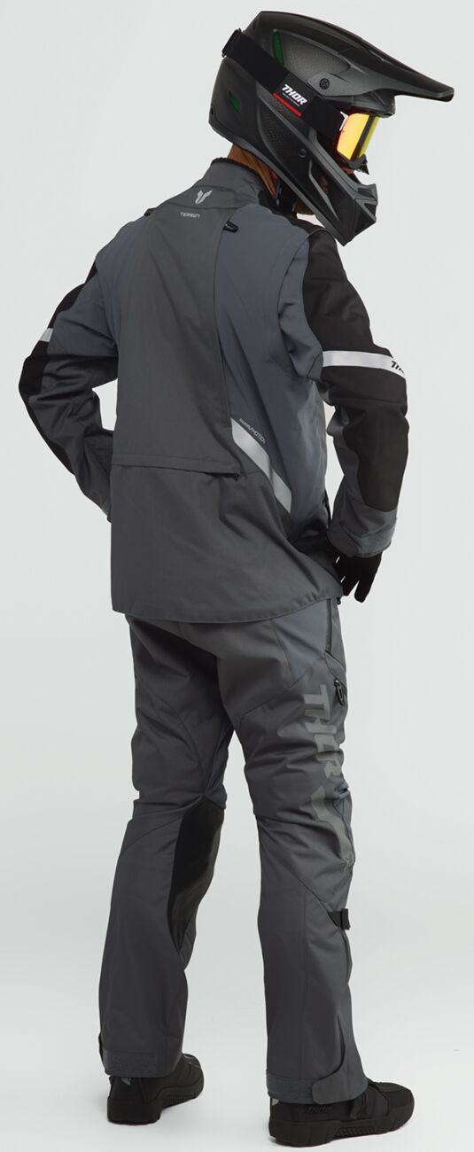THOR Terrain Over-the-Boot Crossbroek Zwart | Charcoal Grey - 3