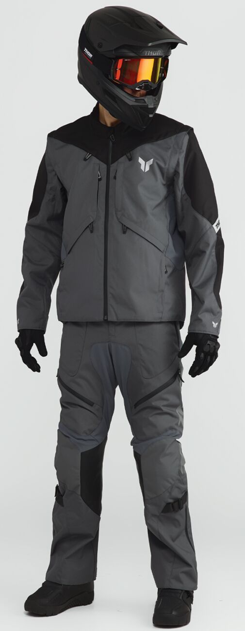 THOR Terrain Over-the-Boot Crossbroek Zwart | Charcoal Grey - 5