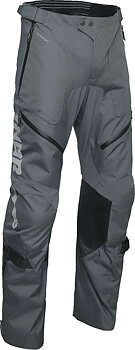 THOR Terrain Over-the-Boot Pants Black/ Charcoal Grey
