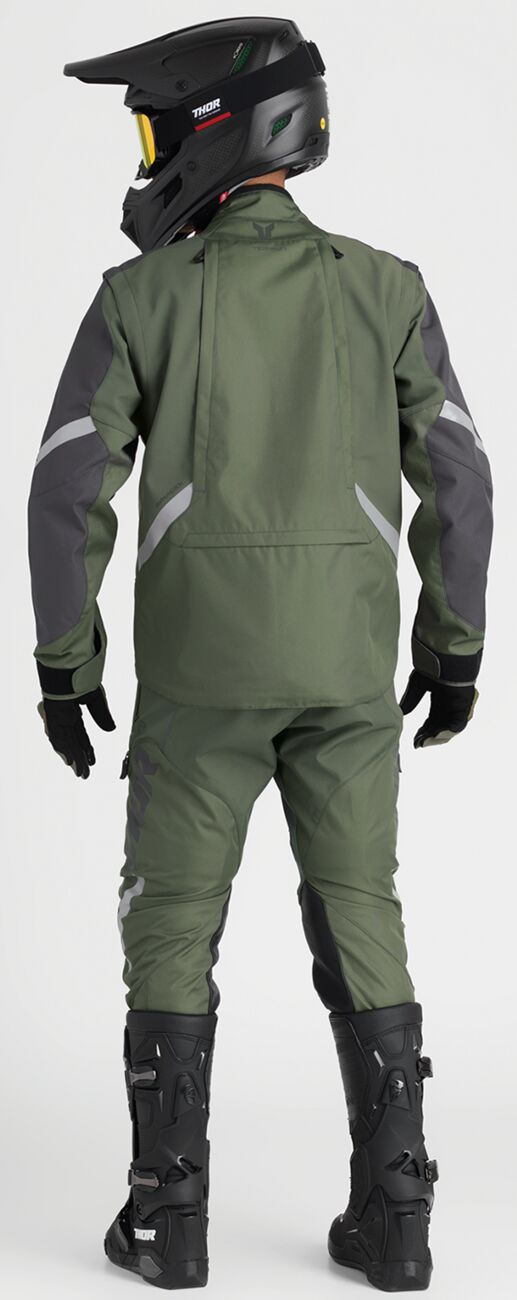 THOR Terrain In-the-Boot Crossbyxor Charcoal Grey/ Military Green - 5