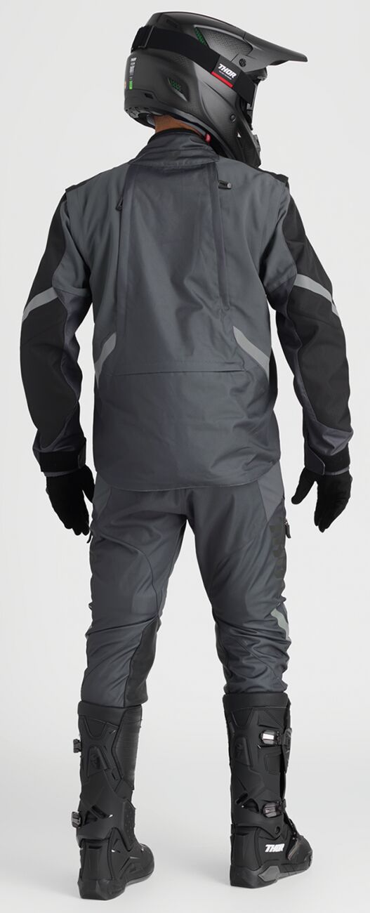 THOR Terrain In-the-Boot Crossbyxor Svart/ Charcoal Grey - 6